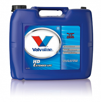 Антифриз Valvoline HD EXTENDED LIFE (готовый)  20 L