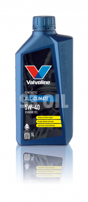Масло Valvoline 5W40 ALL CLIMATE 1 L