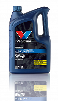 Масло Valvoline 5W40 ALL CLIMATE C3 5 L