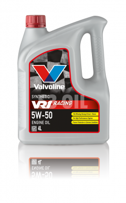 Масло Valvoline 5W50 VR1 RACING 4 L