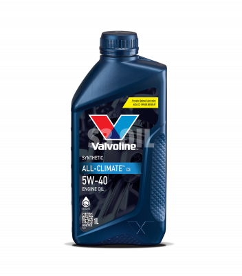 Масло Valvoline 5W40 ALL CLIMATE C3 1 L