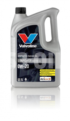 Масло Valvoline 0W20 SYNPOWER MST FE C6 5 L 