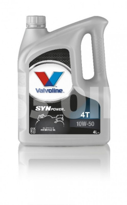 Масло Valvoline 4T 10W50 SYNPOWER 4 L