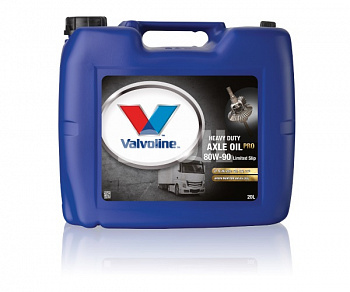 Масло Valvoline трансмиссионное HD AXLE OIL PRO 80W90 LS  20 L