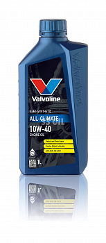 Масло Valvoline 10W40 ALL CLIMATE 1 L