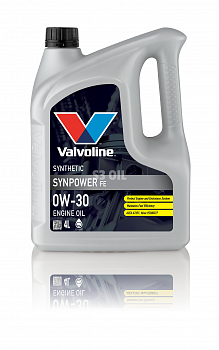 Масло Valvoline 0W30 SYNPOWER FE 4 L 