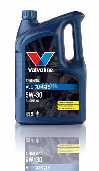 Масло Valvoline 5W30 ALL CLIMATE 5 L