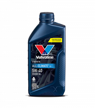 Масло Valvoline 5W40 ALL CLIMATE C3 1 L