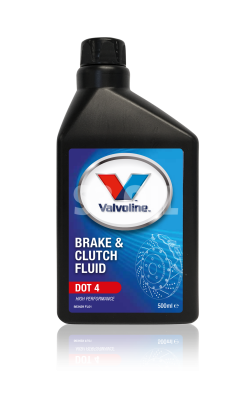 Жидкость тормозная Valvoline DOT 4 BRAKE & CLUTCH FLUID 24/0,5 L